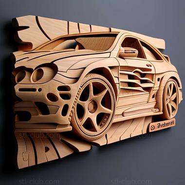 3D мадэль Mercedes Benz CLK DTM AMG (STL)
